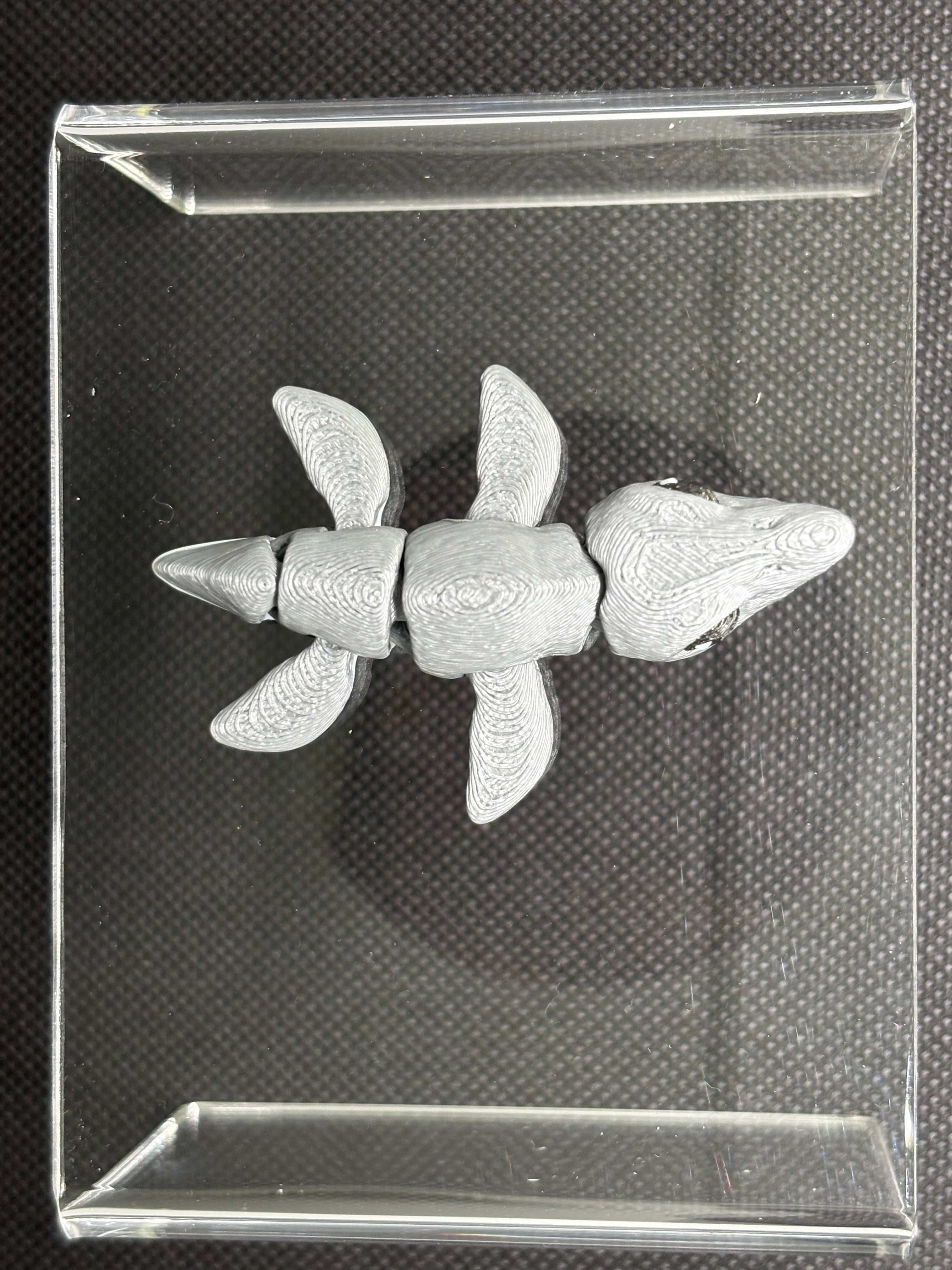 3D printed baby mosasaurus! 🐊✨