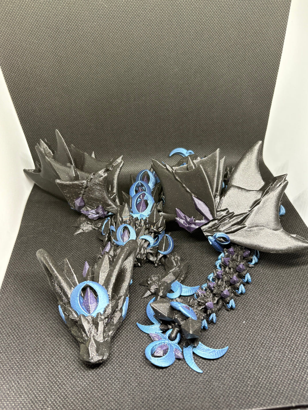 🌙🐉 Night Wing Dragon – Fully Articulated 3D Printed Fantasy Creature 🐉🌙