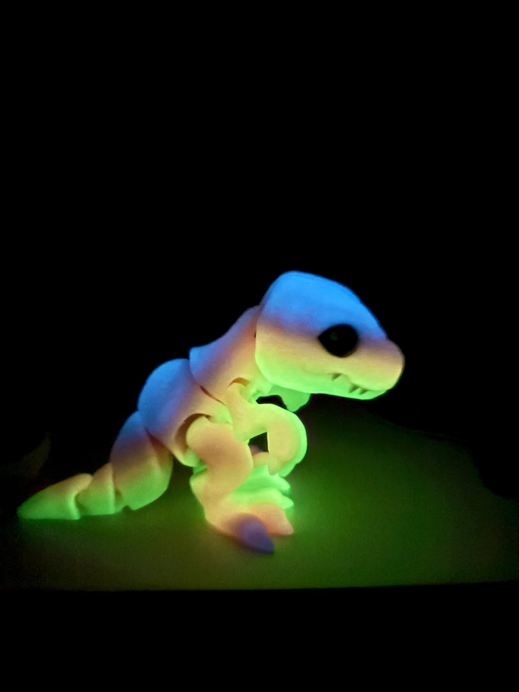 🦖✨ Glow-in-the-Dark Articulated T-Rex ✨🦖