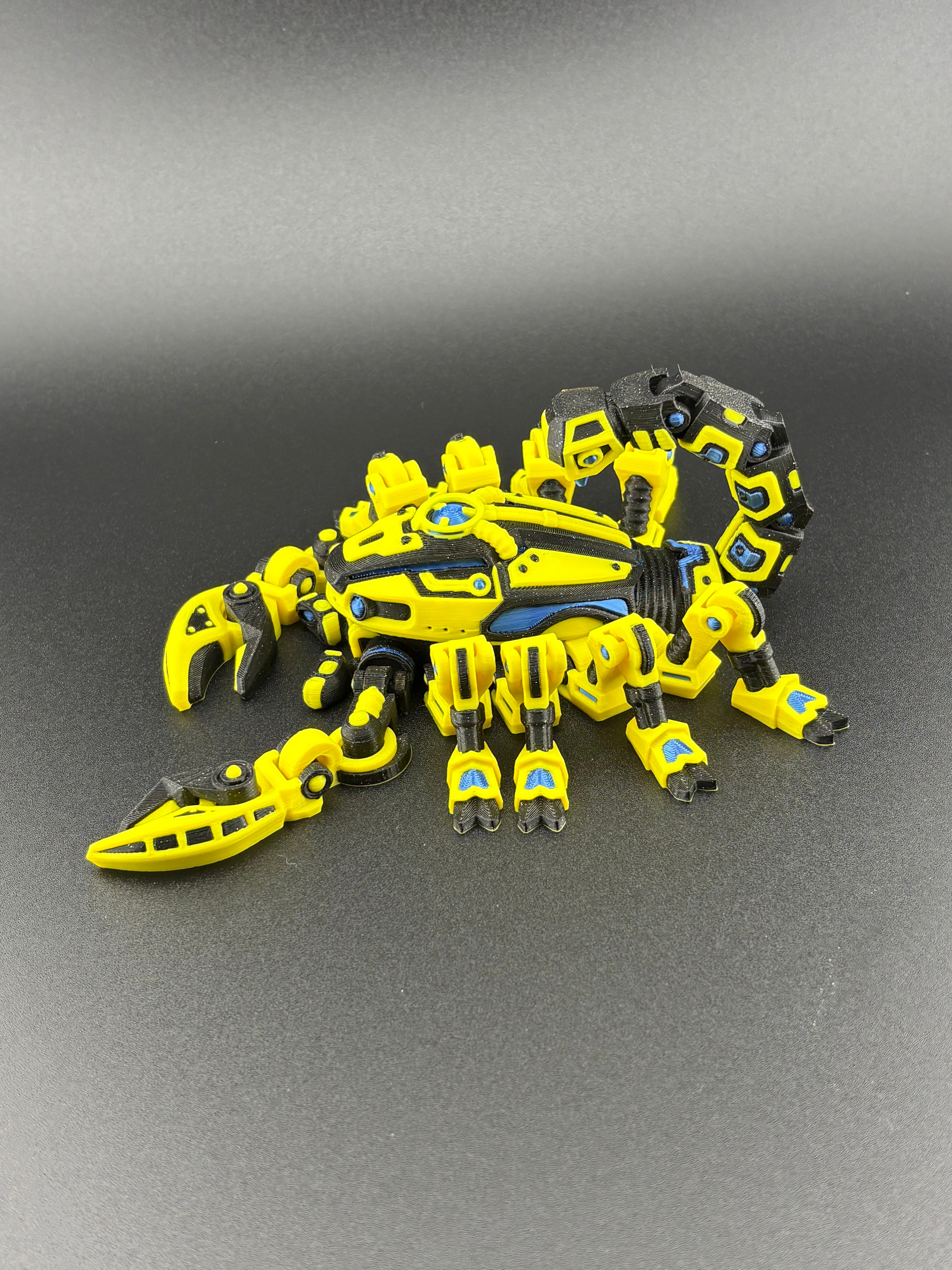 ⚡🦂 Unleash the Future with the 3D Printed Cyber Scorpion! 🦂⚡