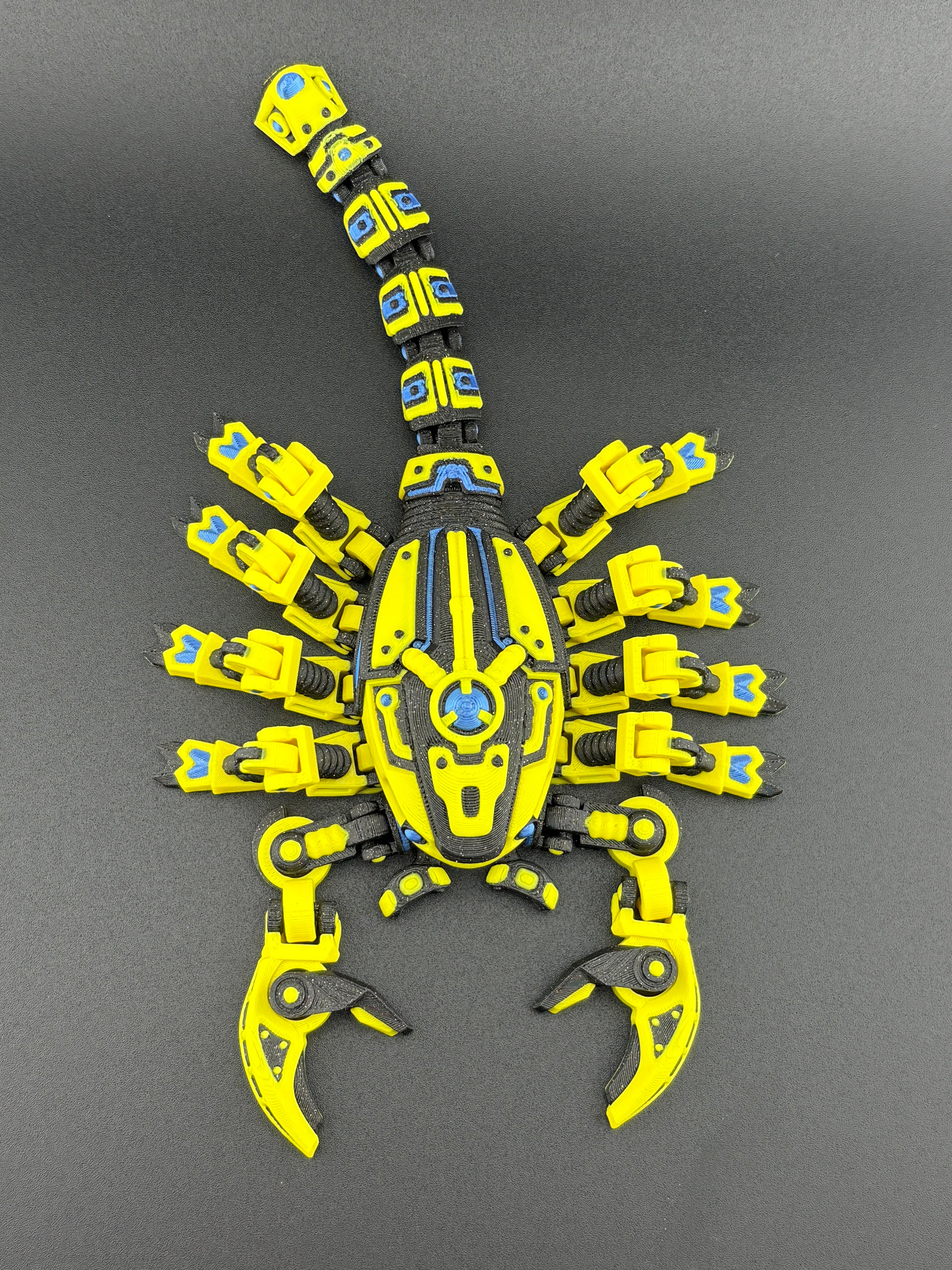 ⚡🦂 Unleash the Future with the 3D Printed Cyber Scorpion! 🦂⚡