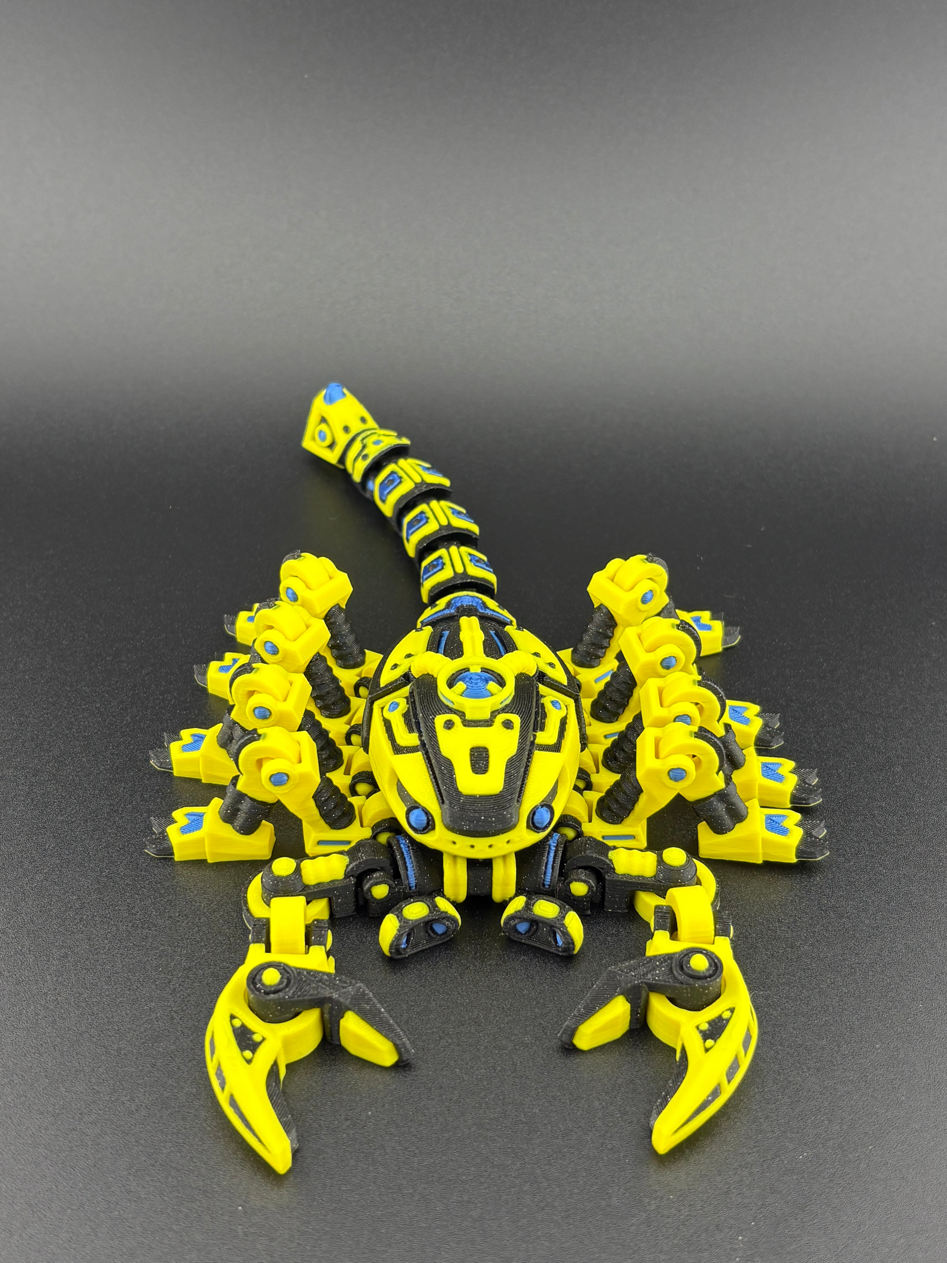 ⚡🦂 Unleash the Future with the 3D Printed Cyber Scorpion! 🦂⚡