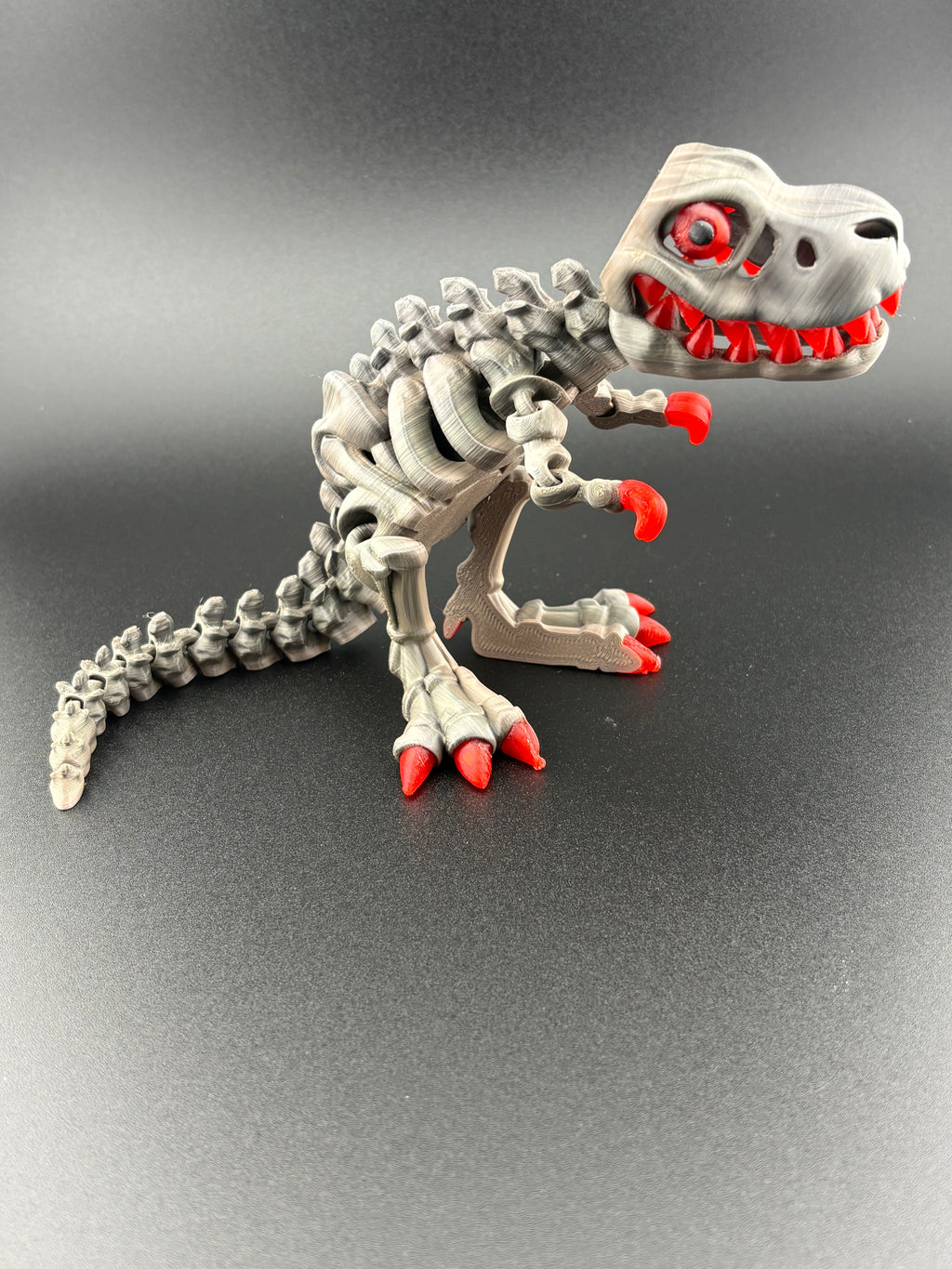 💀🦖 Uncover Prehistoric Power – The 3D Printed T-Rex Skeleton! 🦖💀
